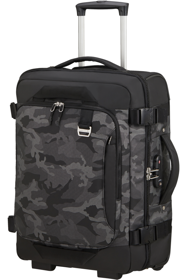 KONO Handgepäck Rucksack Tasche mit Rollen Business Trolley Reisetasche für Laptop Polyester 